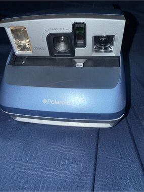 Polaroid One 600 Instant Camera Light Blue